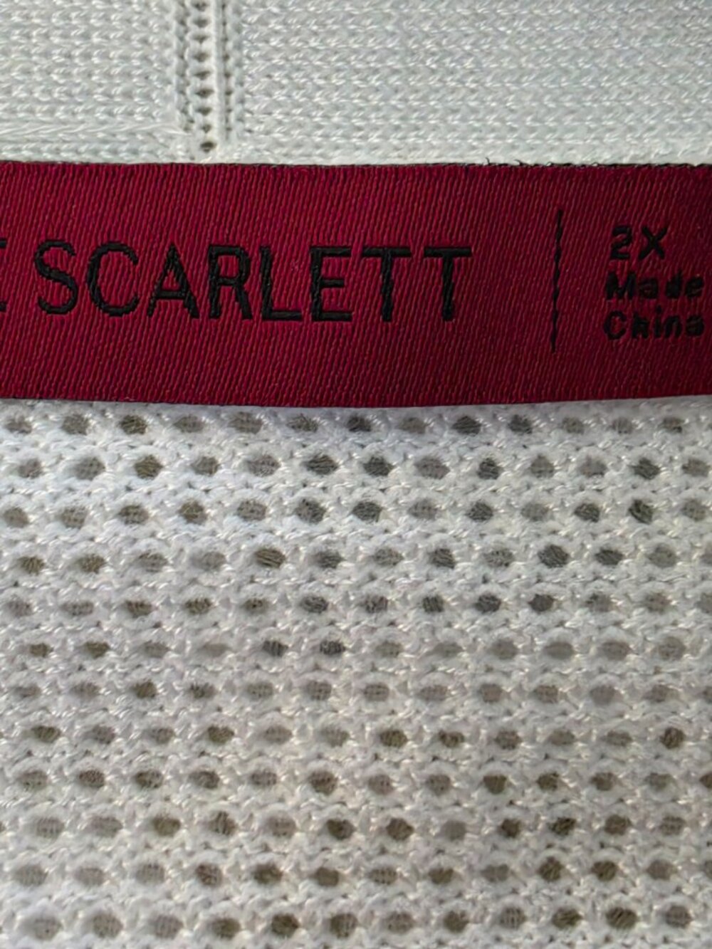 White Spring Sweater - Picture 2 of 6